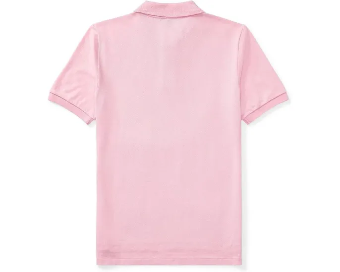 Polo Ralph Lauren Kids Поло из хлопковой сетки для детей постарше