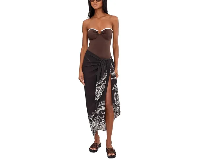 Саронг Beach Riot Sunny Sarong с запахом и регулируемой завязкой