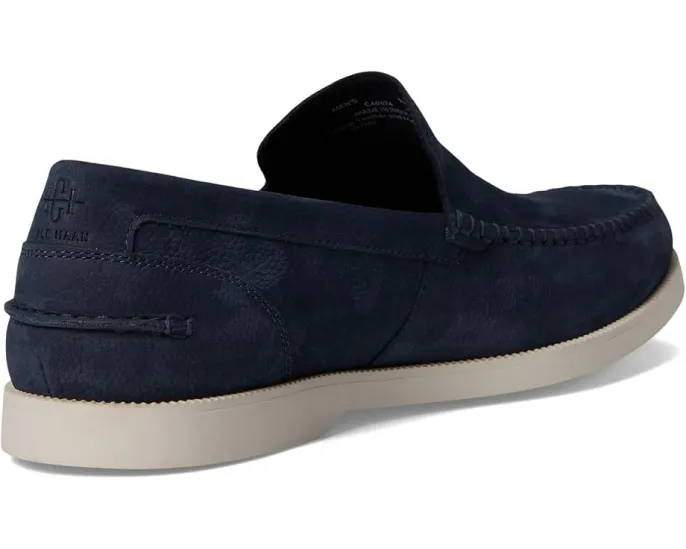 Лоферы Cole Haan American Classics Hampton из зернистой кожи с мокасиновым носком