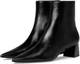 Ботинки Steve Madden Ashli с заостренным носком и боковой молнией на квадратном каблуке
