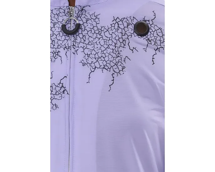 Топ Jamie Sadock с длинным рукавом и четвертью молнии в сетчатом принте Sunsense