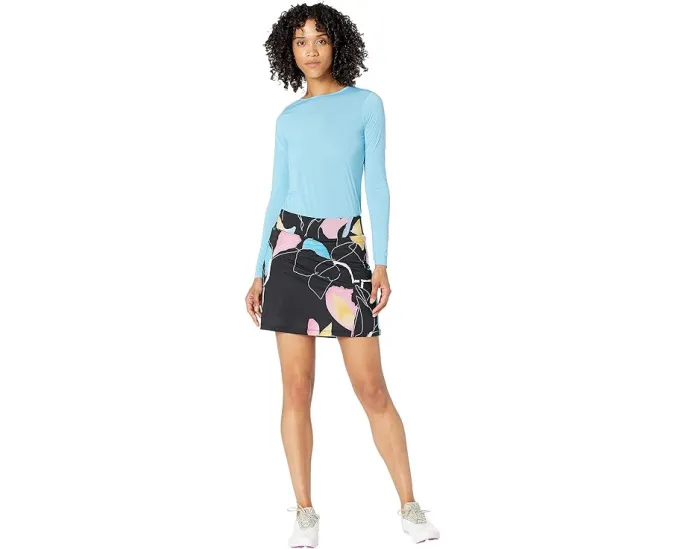 Длинный рукав Jamie Sadock Sunsense с круглой горловиной из нейлона и спандекса