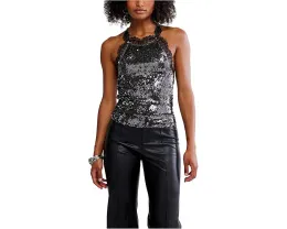 Топ Free People Take Me Away Cami с кружевными деталями и пайетками