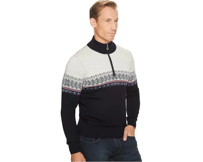 Dale of Norway Свитер Hovden из мериносовой шерсти с молнией