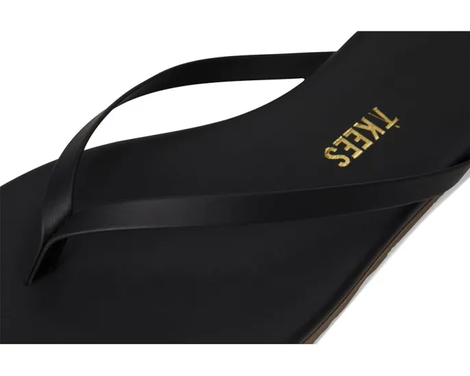 Кожаные босоножки TKEES с открытым квадратным носком