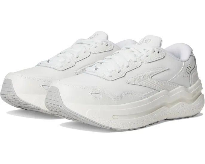 Кроссовки Brooks Ghost Max Leather с азотной амортизацией и технологией Glideroll Rocker