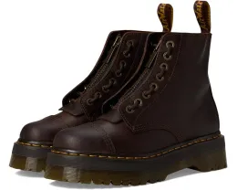 Ботинки Dr. Martens Sinclair Leather Platform на платформе с молнией спереди