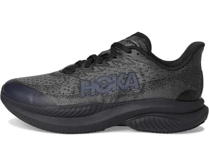 Детские кроссовки Hoka Mach 6 с текстильным верхом и промежуточной подошвой EVA