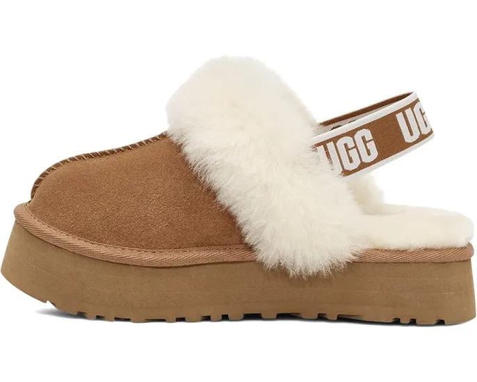 Детские тапочки UGG Kids Funkette с эластичной полосой