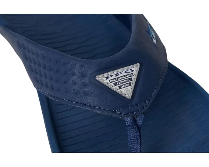 Шлепанцы Columbia Boatside Fish Flip с мягкой стелькой и подошвой Omni-Grip LT