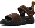 Детские сандалии Dr. Martens Marlowe Flower J с тиснеными цветами и пряжками