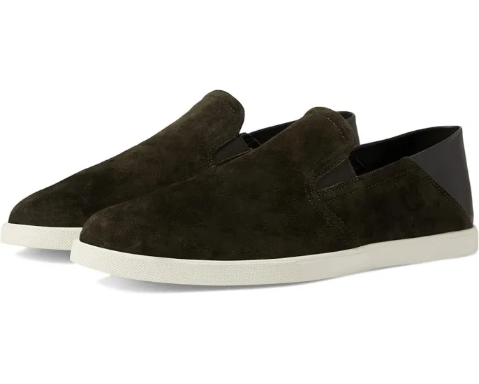 Кроссовки Vince Sanders из замши с эластичными вставками по бокам