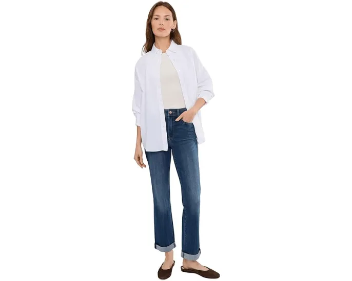 Джинсы Marilyn с технологией Lift Tuck и прямым кроем от NYDJ