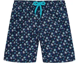 Плавки Vilebrequin Micro Ronde Des Tortues Rainbow с эластичной талией