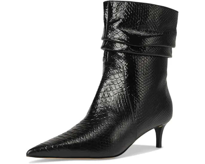 MICHAEL Michael Kors ботильоны Dawn Heeled Bootie на среднем каблуке из замши