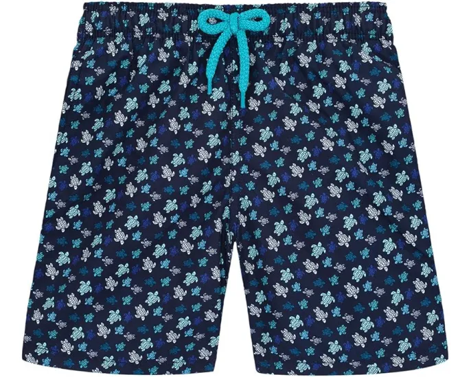 Плавки Vilebrequin Micro Ronde Des Tortues Rainbow с эластичной талией