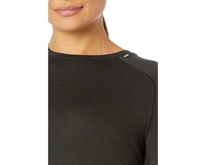 Helly Hansen Термобелье Lifa Merino Midweight с круглым вырезом и защитой UPF 50