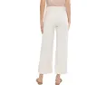Джинсы Saige Mid-Rise Wide Leg Crop с широкими штанинами и средней посадкой в цвете Powder Mended