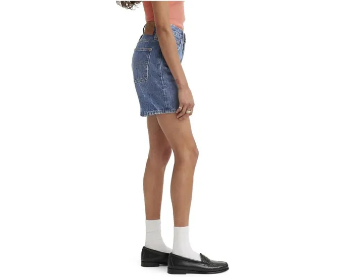 Шорты Levi's® 501'90s с эффектом поношенности и свободным кроем