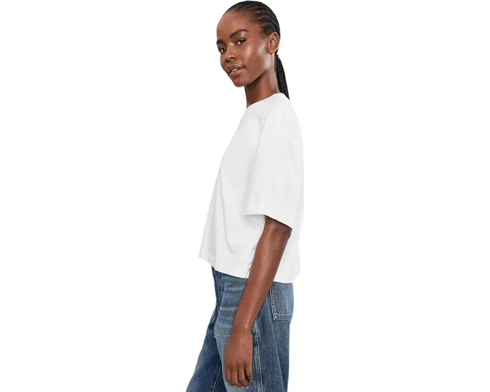Укороченная футболка Boxy Crop Tee Madewell из хлопкового джерси