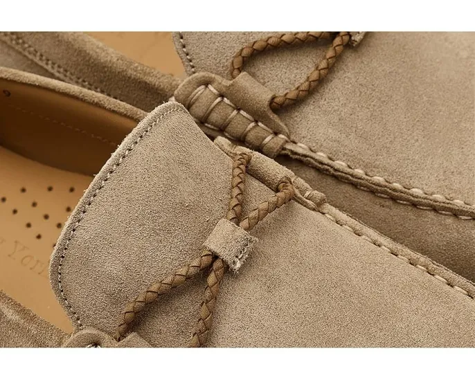 Лоферы To Boot New York Marlin из замши с плетеным декором