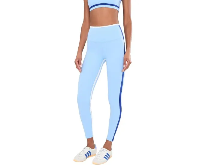 Леггинсы Splits59 Sam High Waist Rigor 7/8 с контрастными полосками
