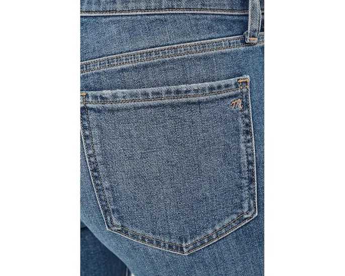 Джинсы Madewell Jules Slim Boyfriend In Concho Wash с завышенной талией и прямым кроем
