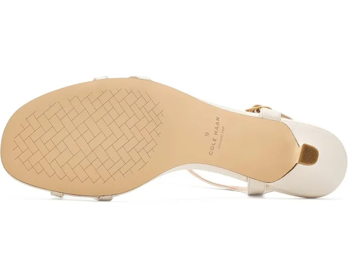 Сандалии Cole Haan Leni на низком каблуке kitten с переплетенными ремешками