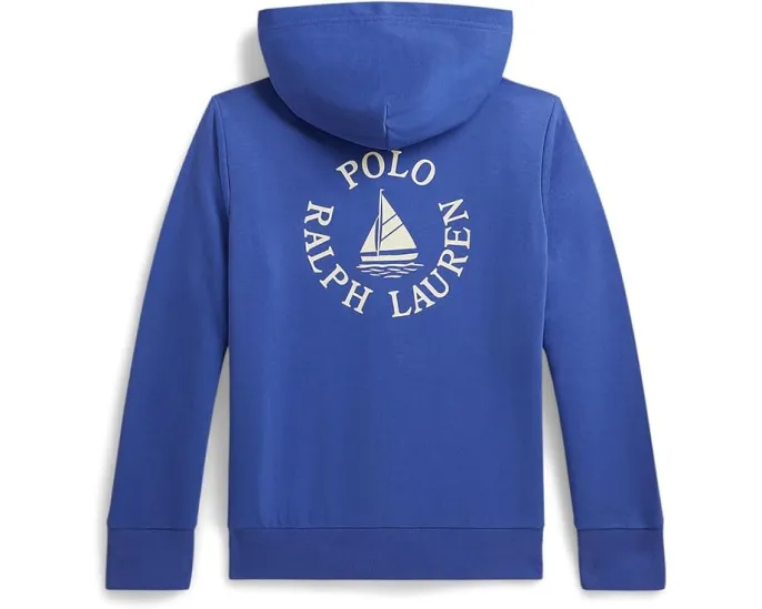 Толстовка Logo French Terry с молнией спереди и капюшоном для малышей и детей