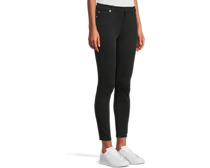 Узкие леггинсы 7 For All Mankind The Ankle Skinny с высокой посадкой