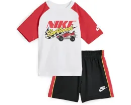 Nike Victory Lap French Terry Shorts Set с футболкой и шортами