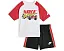 Nike Victory Lap French Terry Shorts Set с футболкой и шортами