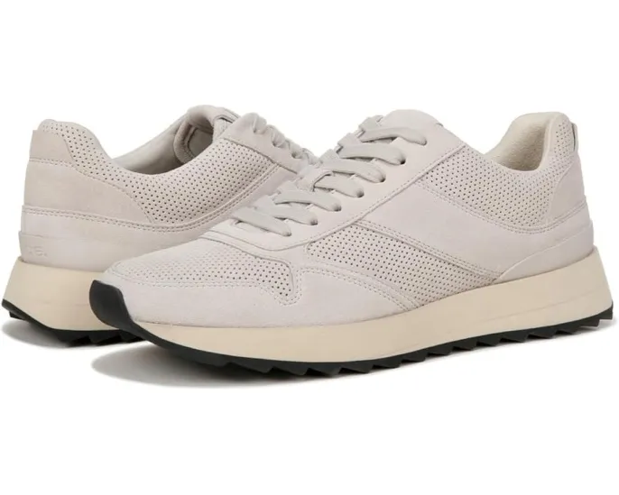 Кроссовки Vince Edric Perforated на шнуровке из перфорированной кожи