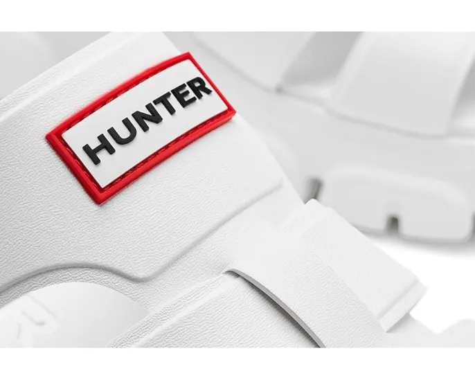 Сандалии Bonnie от Hunter с массивной подошвой и круглым носком