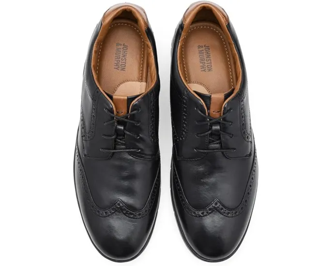 Дерби Parsons Wingtip от Johnston & Murphy с премиальной кожей и подошвой EVA
