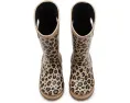 Детские сапоги Bogs Kids Rain Boot Leopard с защитой от запаха