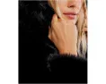 Куртка Free People Louder Please с капюшоном из искусственного меха и укороченным кроем