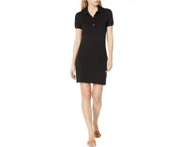 Lacoste Платье-поло с коротким рукавом облегающего кроя из стрейч пике