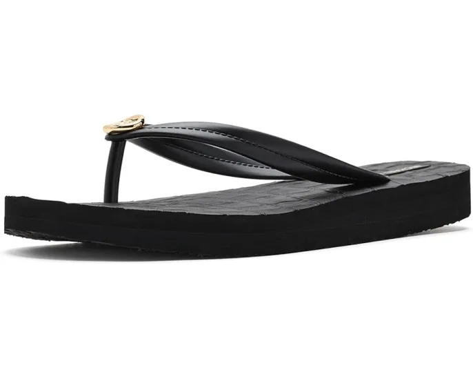 MICHAEL Michael Kors шлепанцы Posie с тонким клином и фирменным шармом