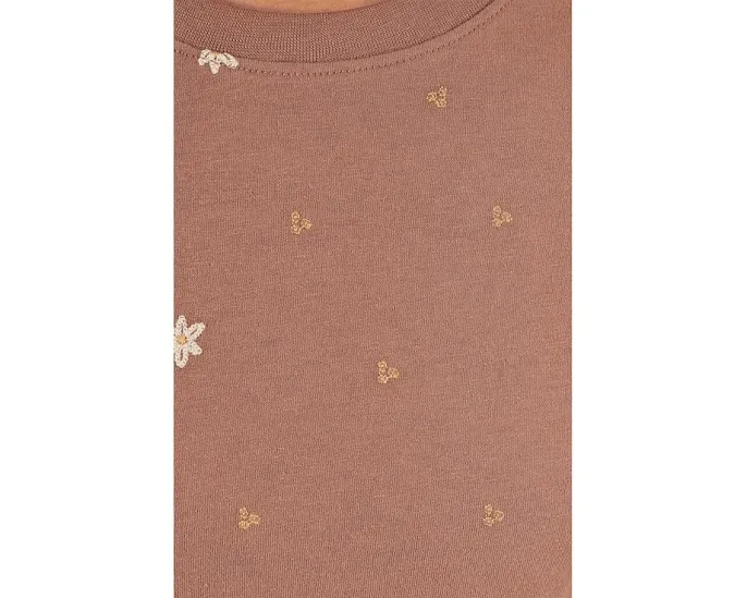 Футболка Re-Form Embroidered Crew с вышивкой из переработанного хлопка и полиэстера Toad&Co