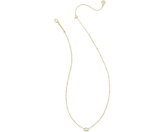 Короткое колье Kendra Scott Mini Elisa Satellite с подвеской