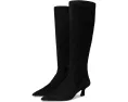 Высокие сапоги Vinnie Zip 50 на изящном каблуке из козьей кожи Stuart Weitzman