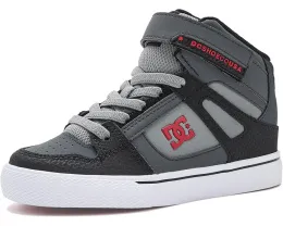 Детские кроссовки DC Kids Pure Hi Top EV высокие на липучке