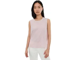 Блуза Vince Camuto без рукавов с круглым вырезом и застежкой на пуговицы сзади