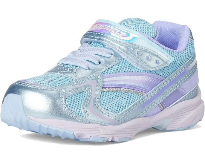 Детские кроссовки Tsukihoshi Glitz для девочек на липучке с сеткой