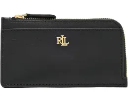 Кожаный картхолдер Lauren Ralph Lauren с L-образной молнией