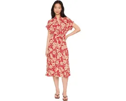 Платье Lauren Ralph Lauren Petite с цветочным принтом из крепа и поясом