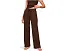 Брюки Eberjey Recycled Sweater Pant из переработанного хлопка с высокой талией