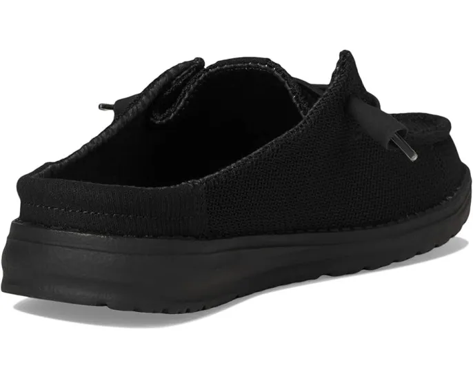 Кроссовки Hey Dude Wendy Slip Stretch Sox с искусственной кожей и круглым носком