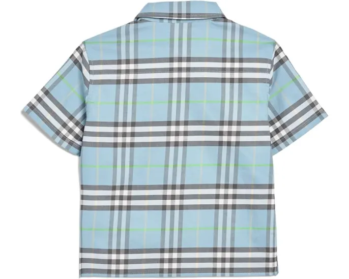 Детская рубашка Billy Check Burberry Kids